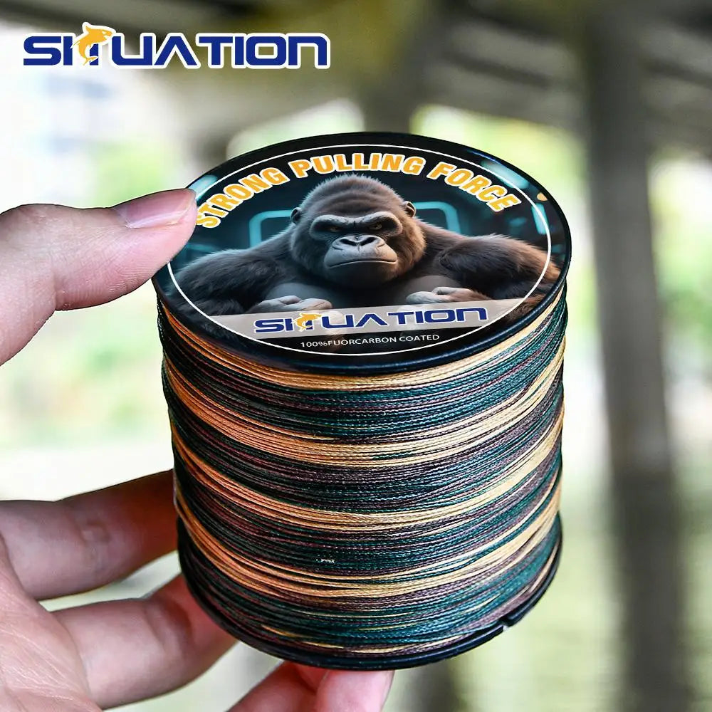 Situationa 500M Braided PE Fishing Line With Color Coding