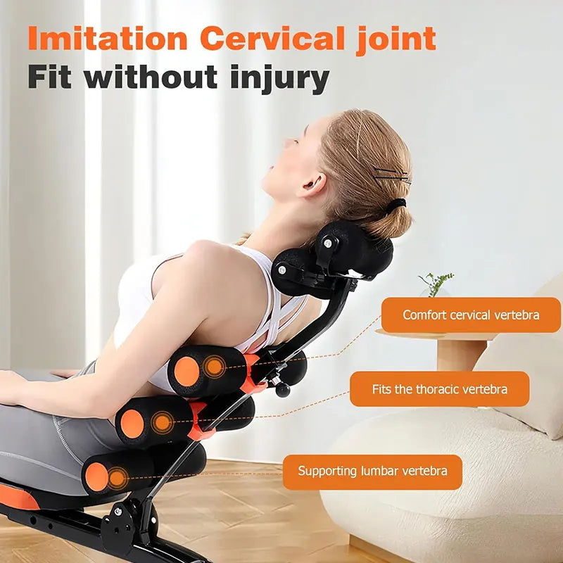 KBQ Foldable Abdominal Exercise Bench For Core Training And Situps