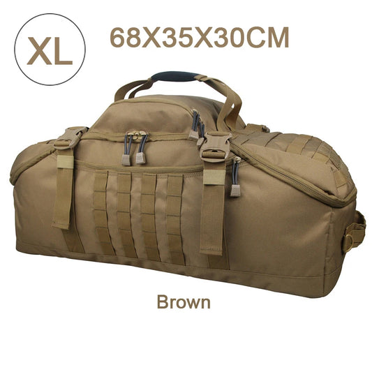 LQARMY 3 Way Duffle Bag Waterproof Travel Bag For Weekends