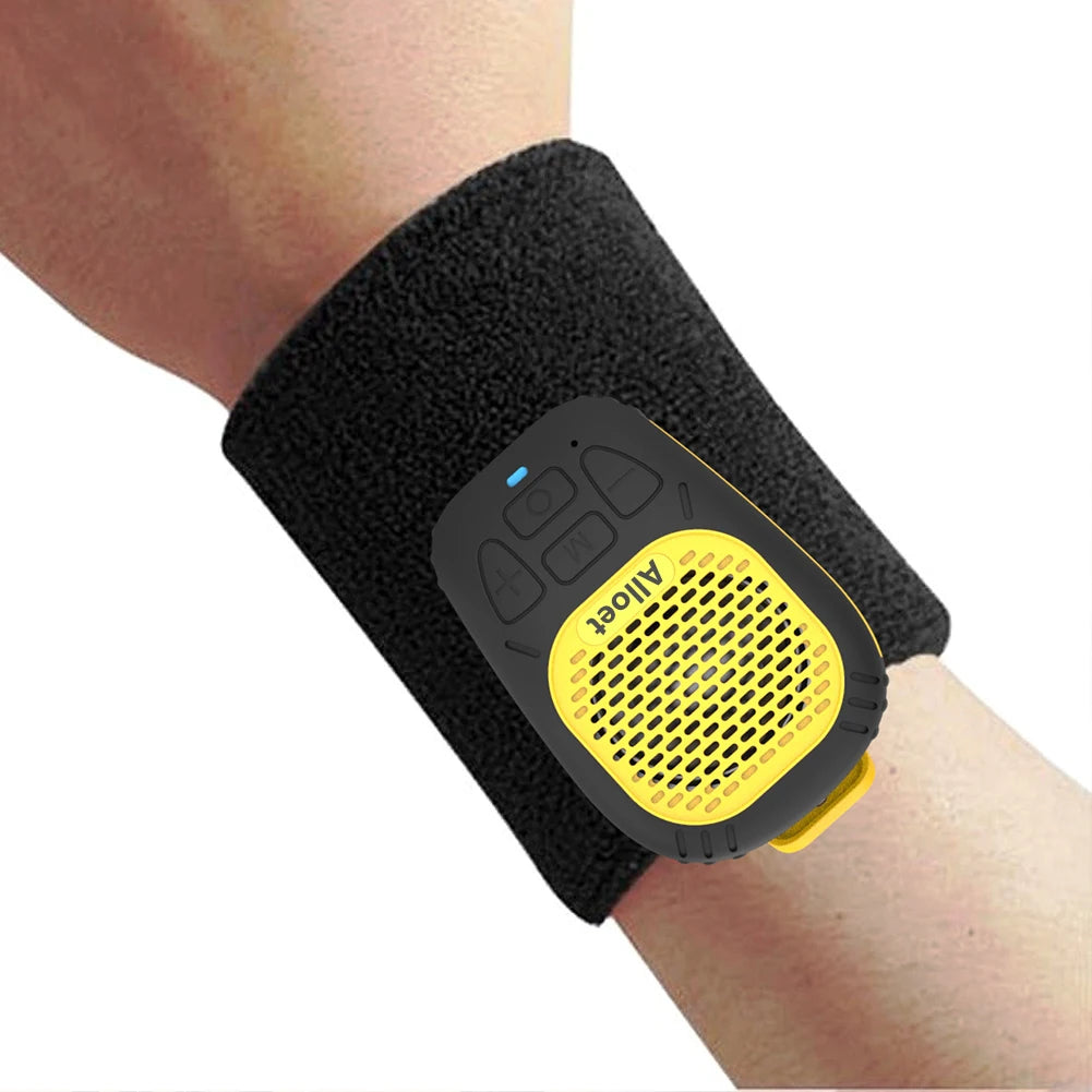 Wearable Bluetooth Speaker With Built-In Mic 30-Hour Battery