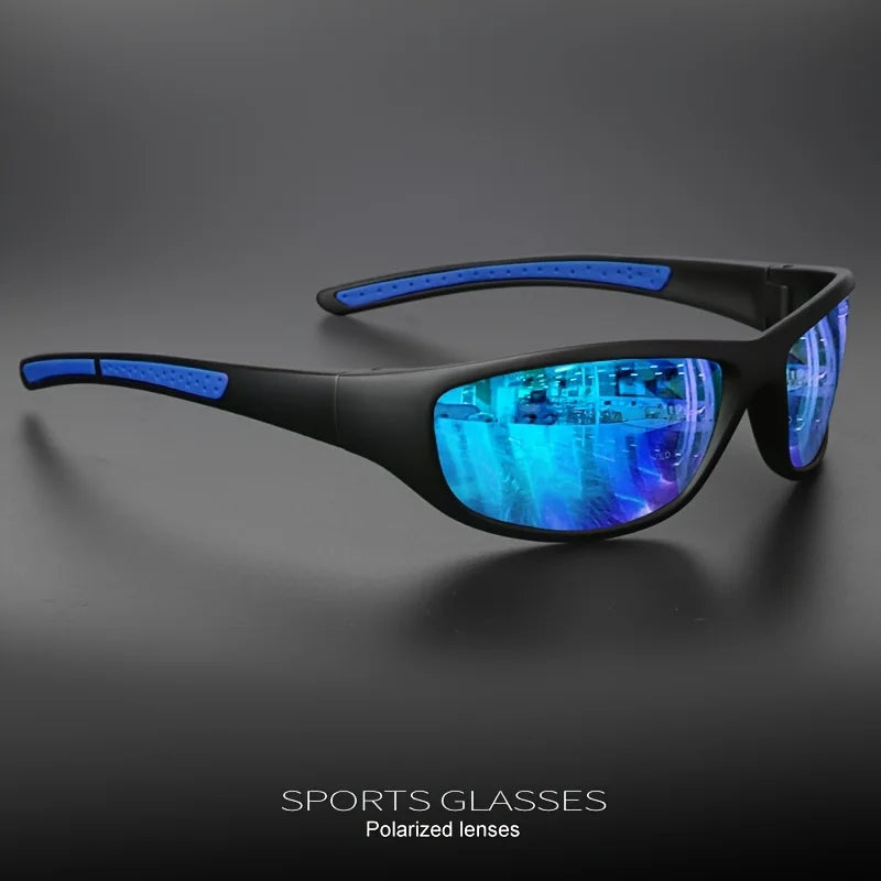VEGUROS Polarized Photochromic Wraparound Sports Sunglasses For Cycling