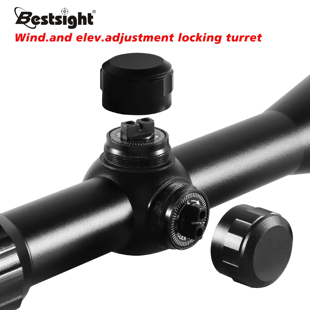 Nabila 3-9x40 Hunting Scope With Illuminated Mil-Dot Crosshair