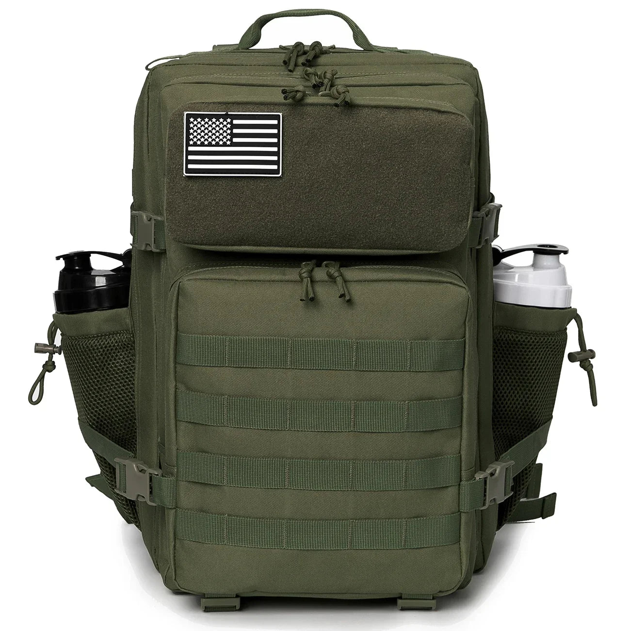 ReFire Gear Tactical Backpack With Bottle Holder For Outdoor Travel