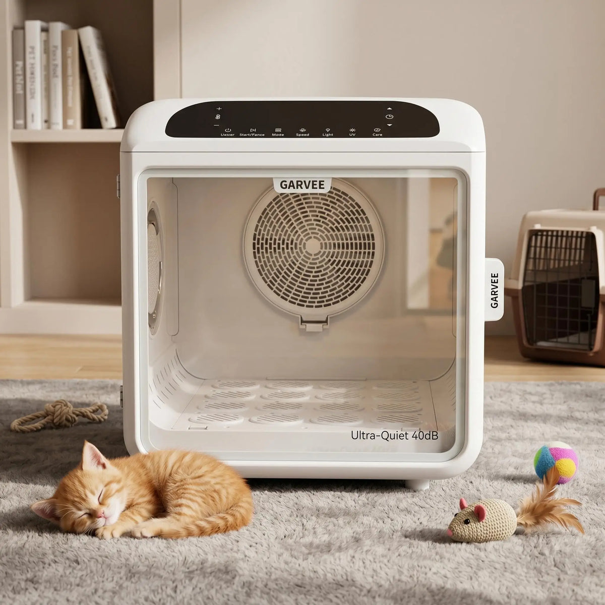 Smart Quiet Pet Drying Cabinet With All Around Airflow