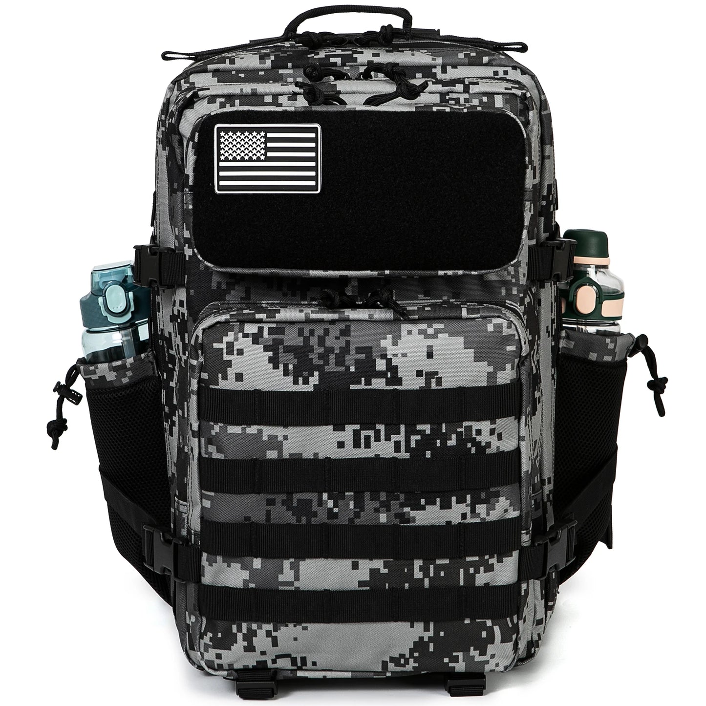 ReFire Gear Tactical Backpack With Bottle Holder For Outdoor Travel