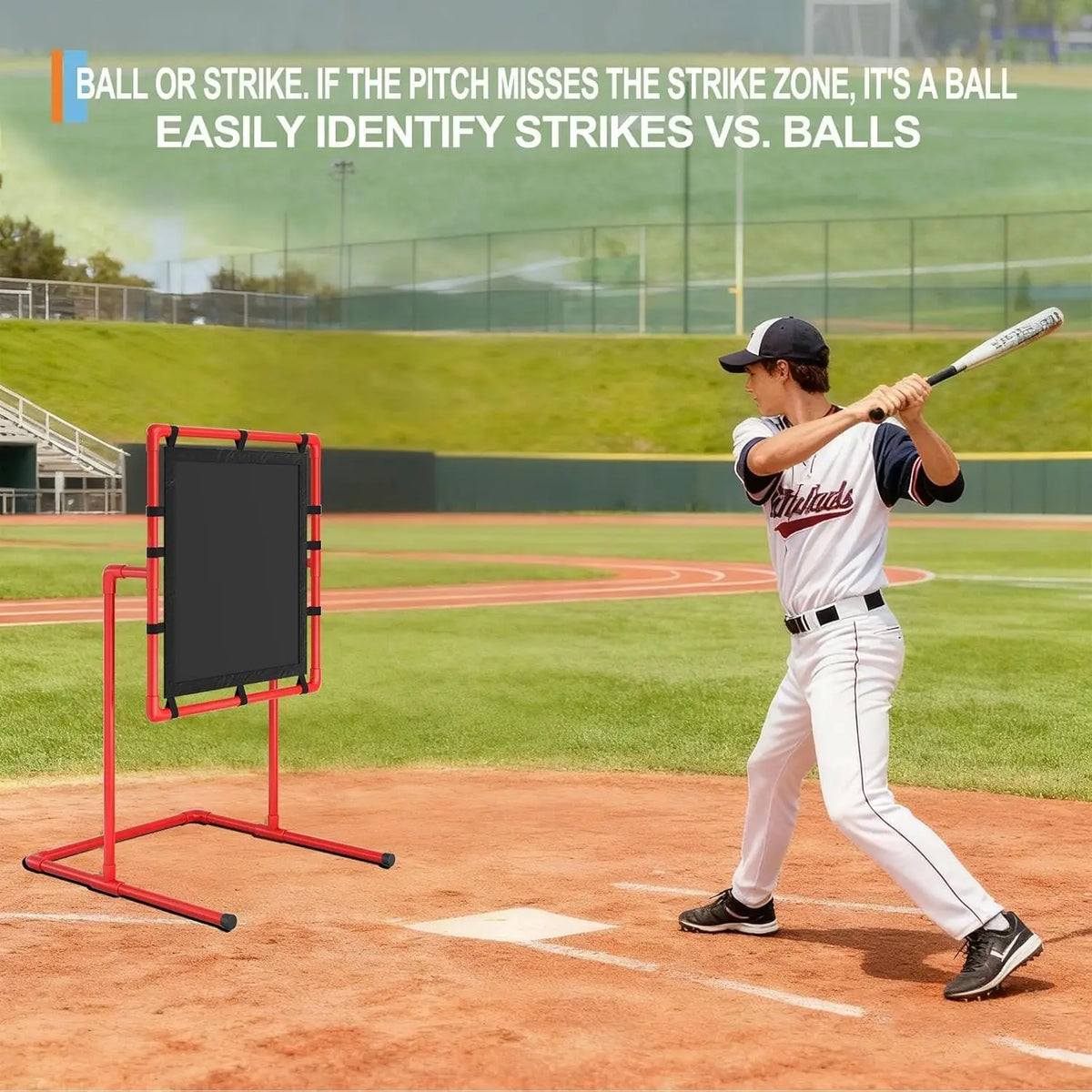 Baseball Strike Zone Target Net for Pitching Accuracy Training Practice