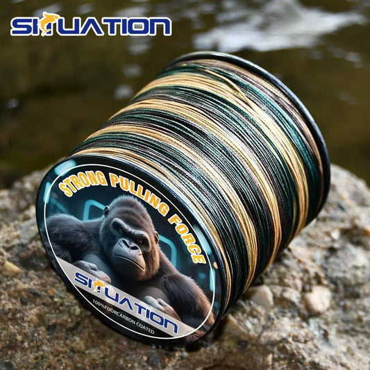 Situationa 500M Braided PE Fishing Line With Color Coding