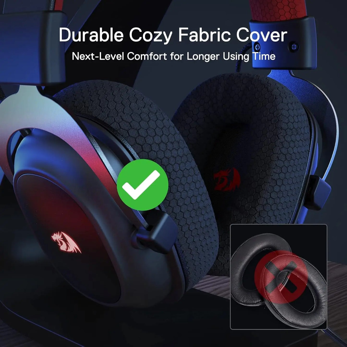 Redragon H510 Pro Zeus X Wireless Gaming Headset 7.1 Surround