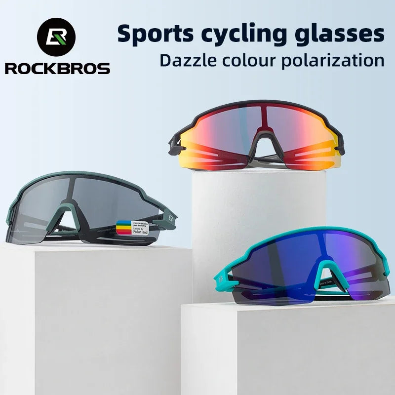 Rockbros Polarized Bike Glasses For Cycling Outdoor