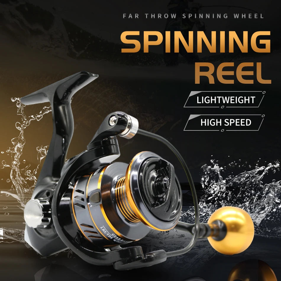 Rooblinos Spinning Reel 10kg Max Drag High Speed Fishing