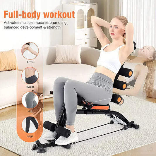 KBQ Foldable Abdominal Exercise Bench For Core Training And Situps