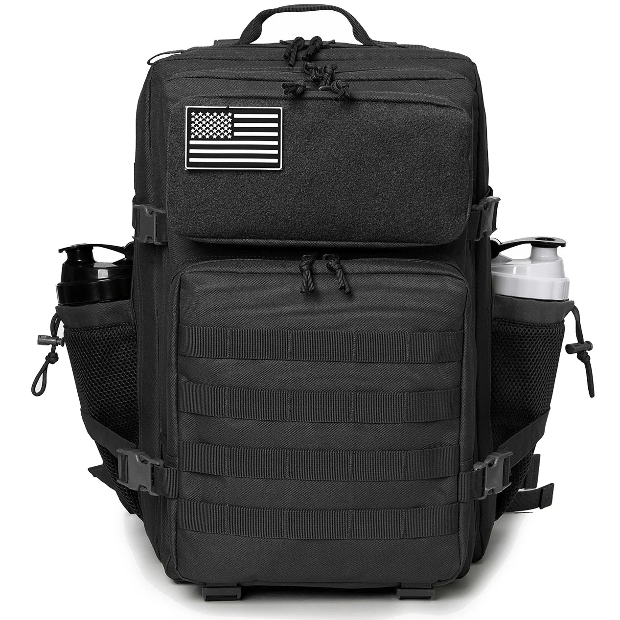 ReFire Gear Tactical Backpack With Bottle Holder For Outdoor Travel