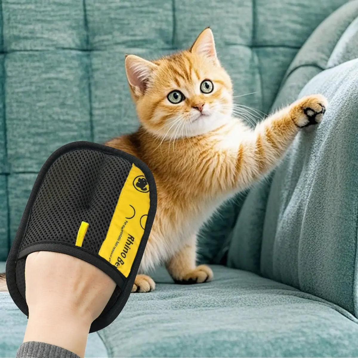 Pet Hair Remover Mitt for Dog and Cat Grooming Glove