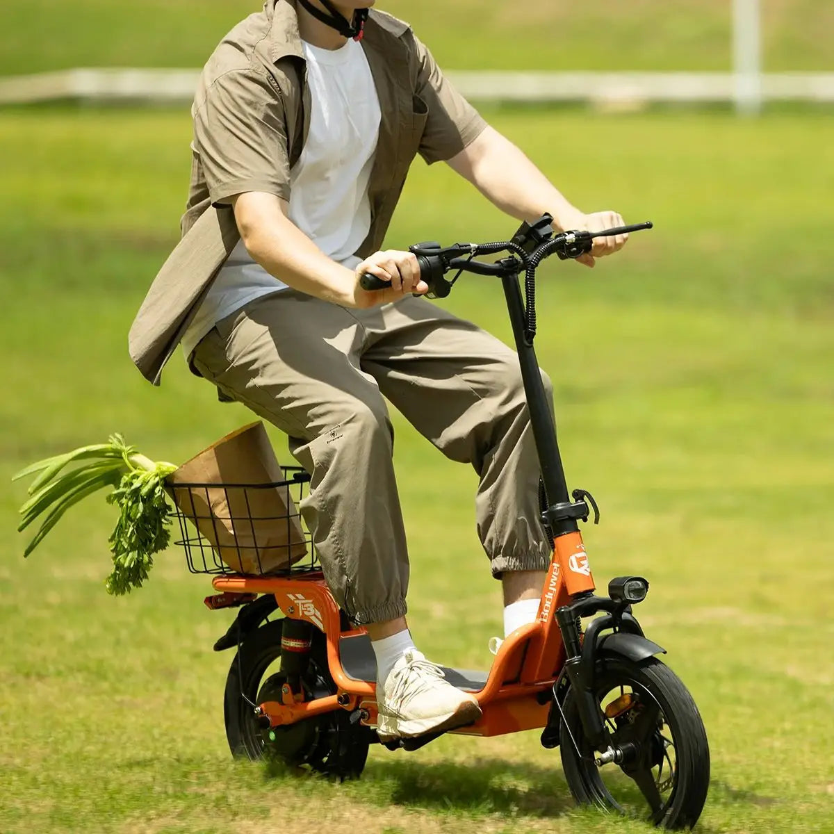 Bodywel T3 Electric Bike For Adults Foldable Fat Tire E Bike With Seat