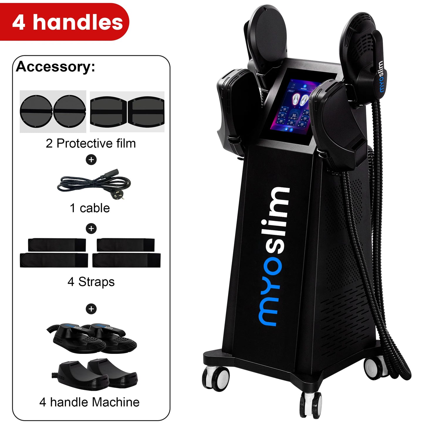 MYOSLIM Neo RF EMS Body Sculpting Machine For Fat Burning