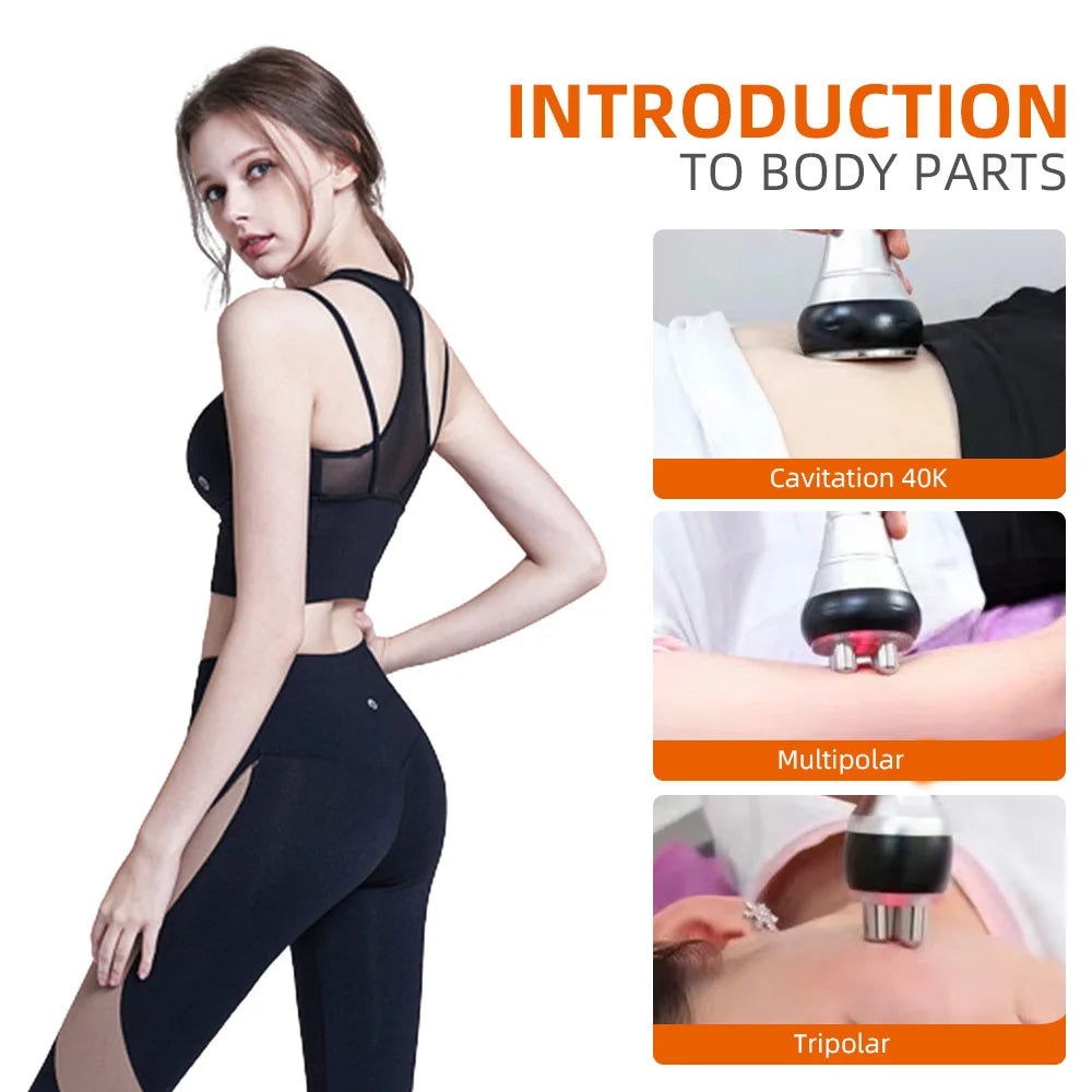 Missheart 3 In 1 Body Slimming Cavitation Massager Machine