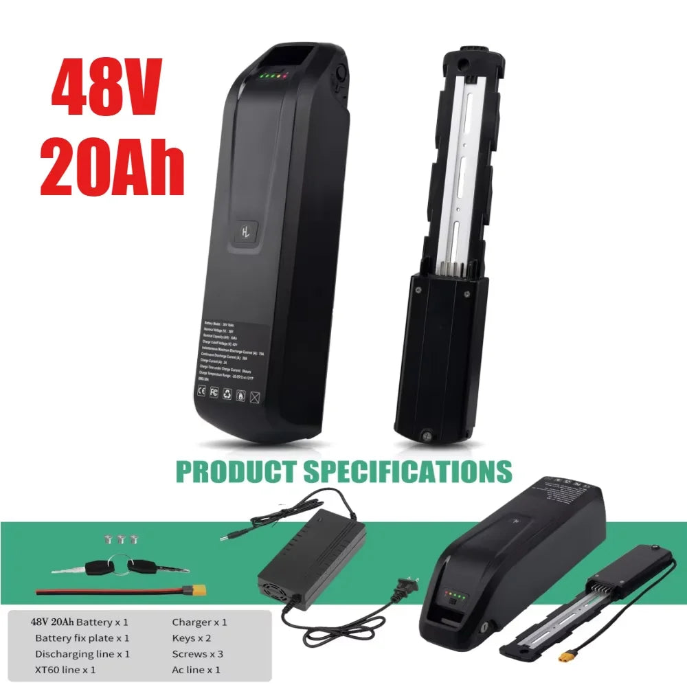 Cheterdoli Hailong Lithium Electric Bike Battery Pack for Long Range