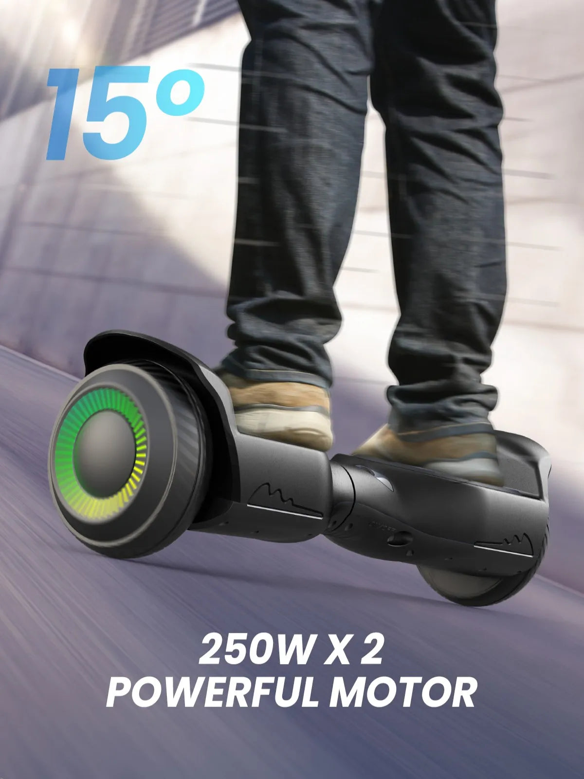 Gyroor Kids 6.5 Inch All Terrain Self Balancing Hoverboard with LED And Bluetooth