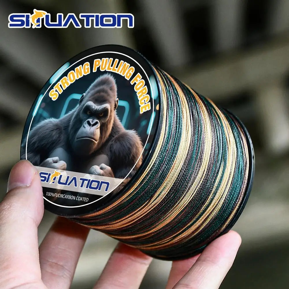 Situationa 500M Braided PE Fishing Line With Color Coding