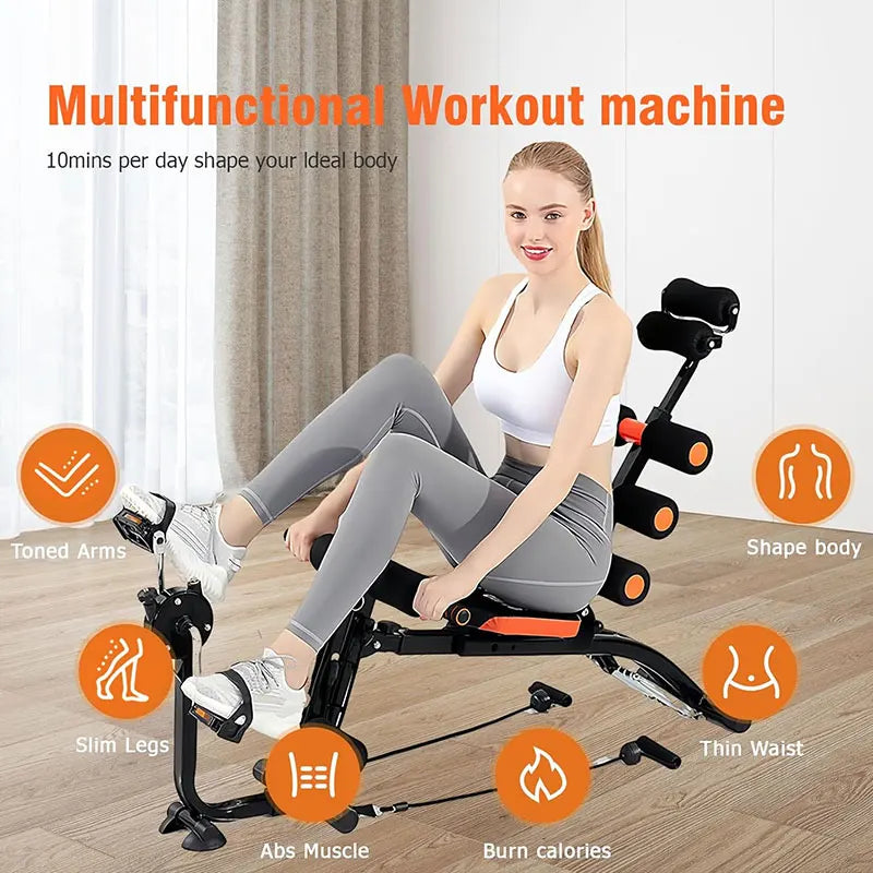 KBQ Foldable Abdominal Exercise Bench For Core Training And Situps