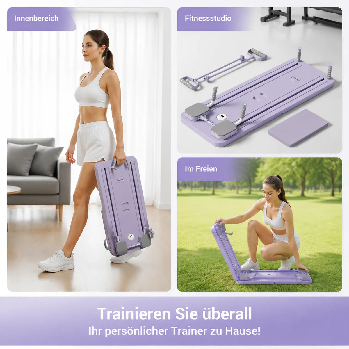 UMAY Multifunctional Pilates Board for Core and Full Body Training