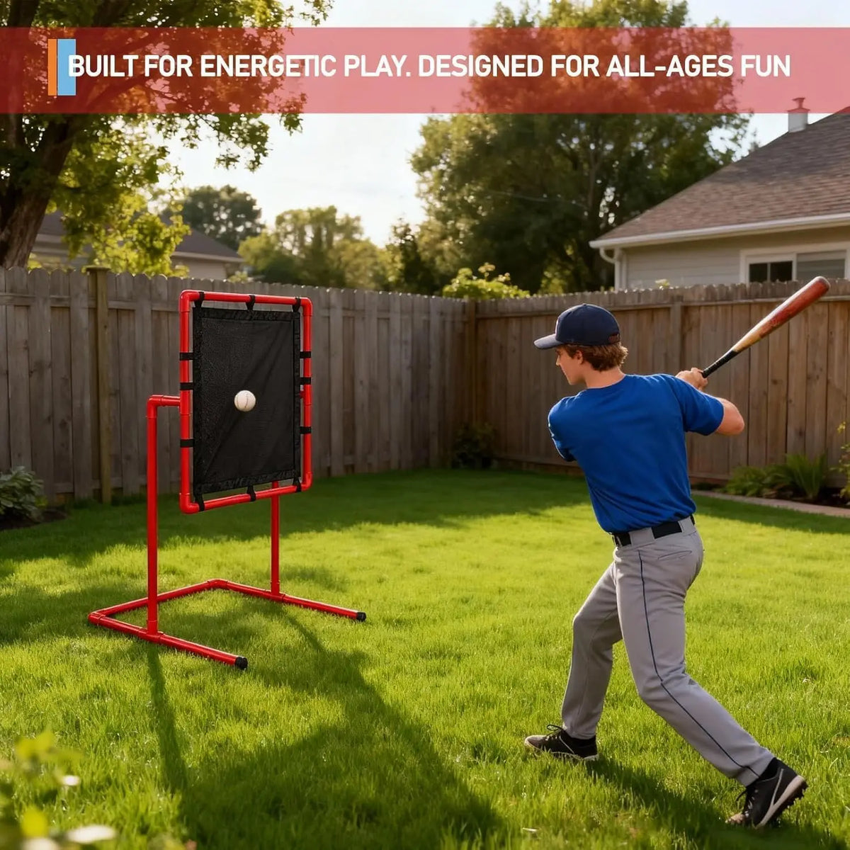 Baseball Strike Zone Target Net for Pitching Accuracy Training Practice
