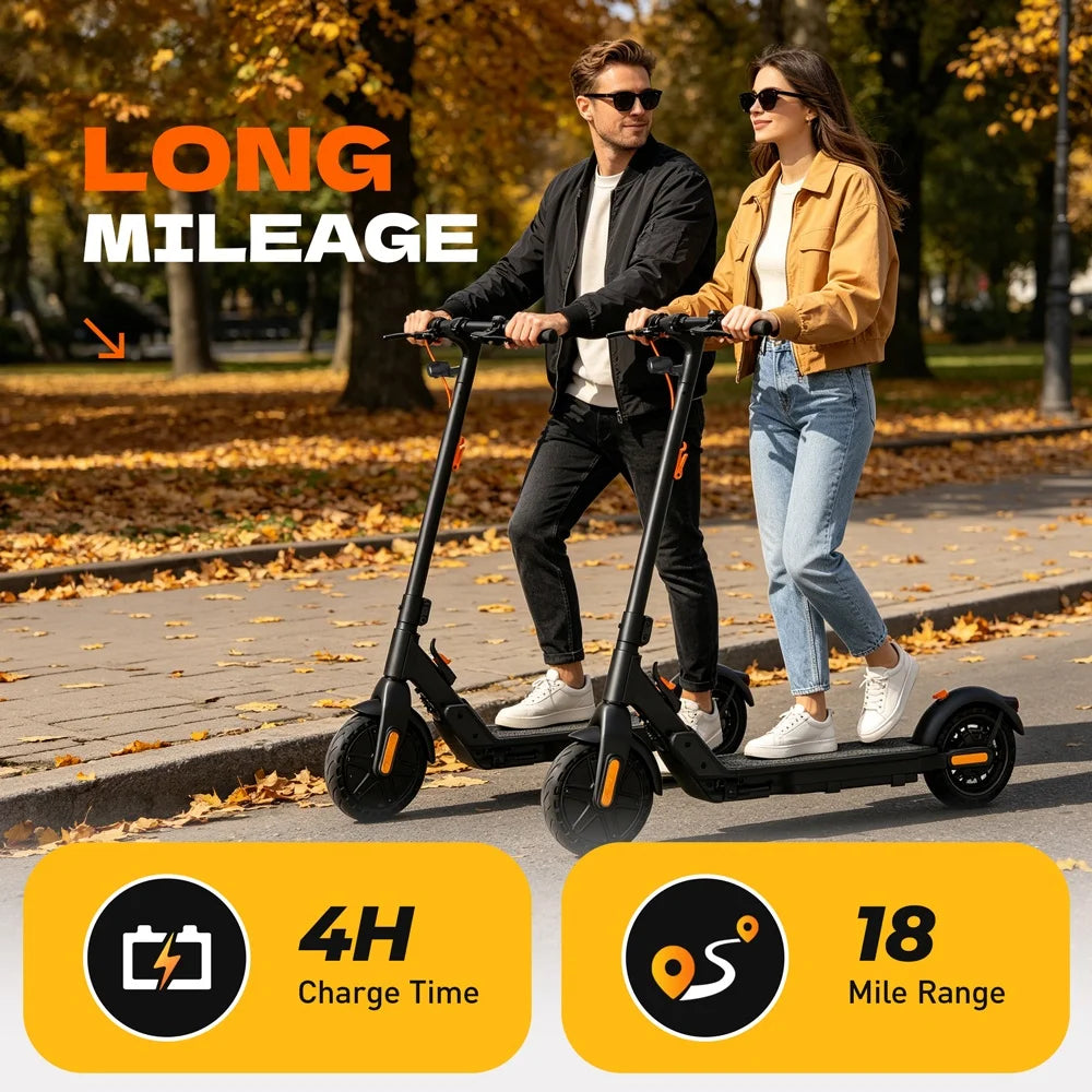 HeroPick C8 Electric Scooter 350W Foldable 19mph 16 Mile Range