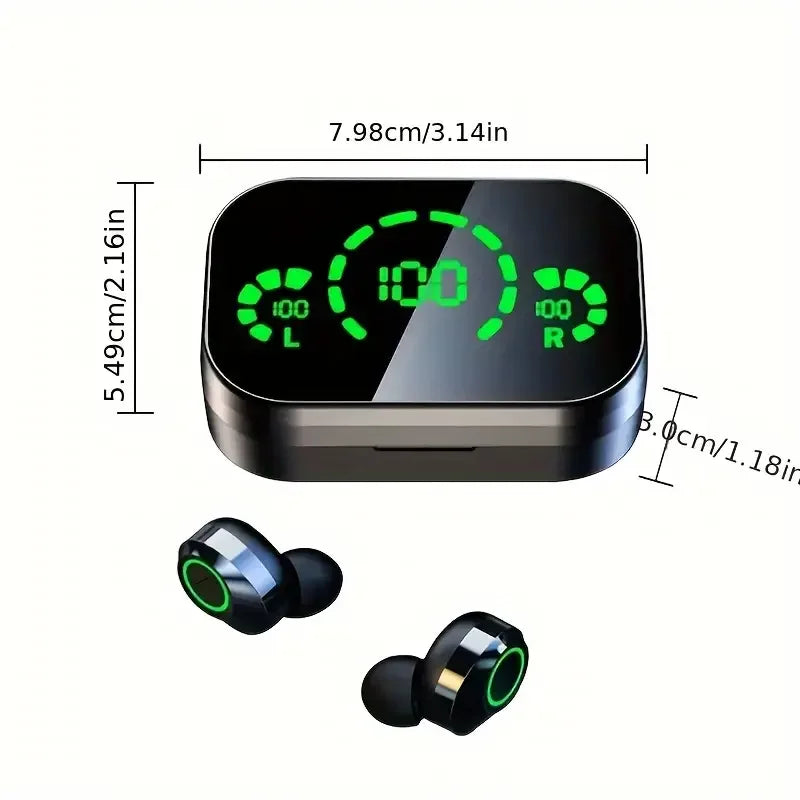 GREATWALL Wireless Earphones TWS With Microphone And Touch Control