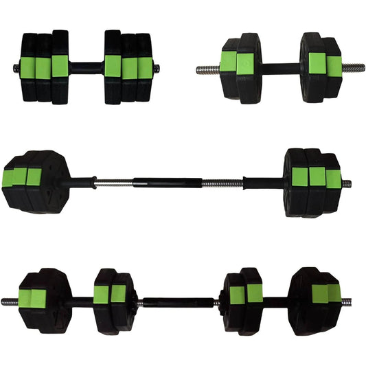 HiMISS Adjustable Dumbbell Set Two In One With Iron Handle
