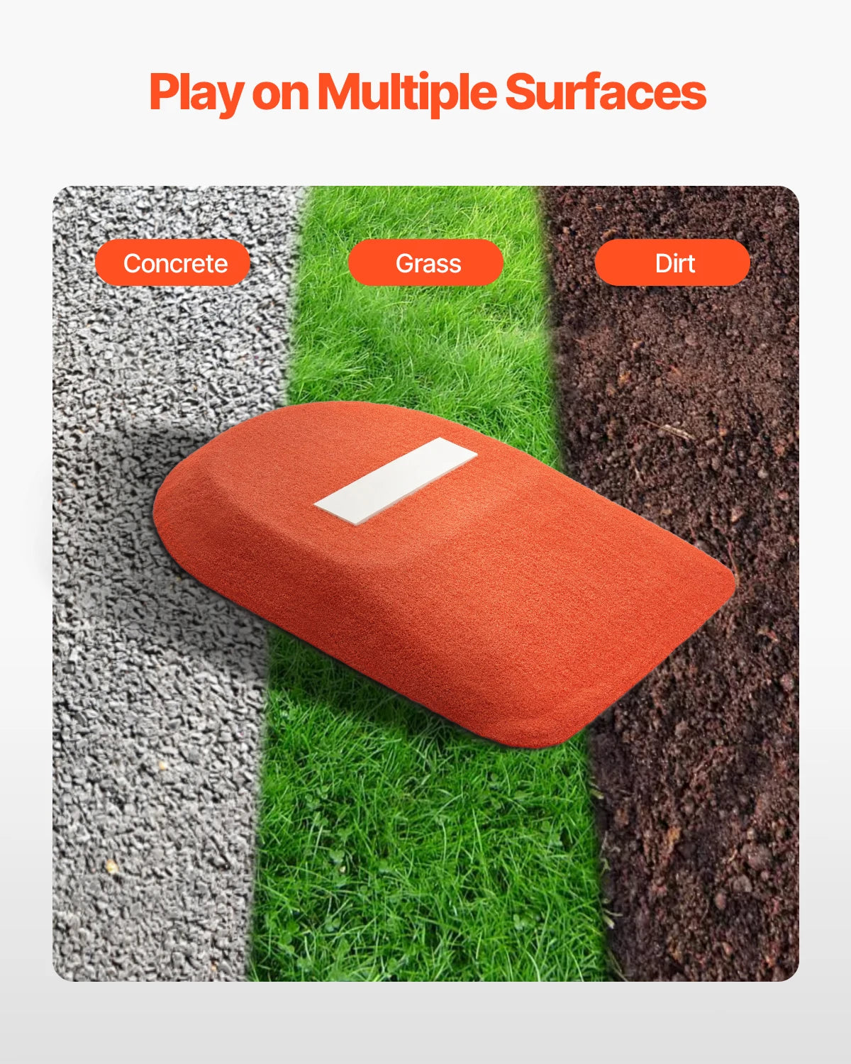 SucceBuy Baseball Pitching Mound for Pitching Practice and Training Equipment