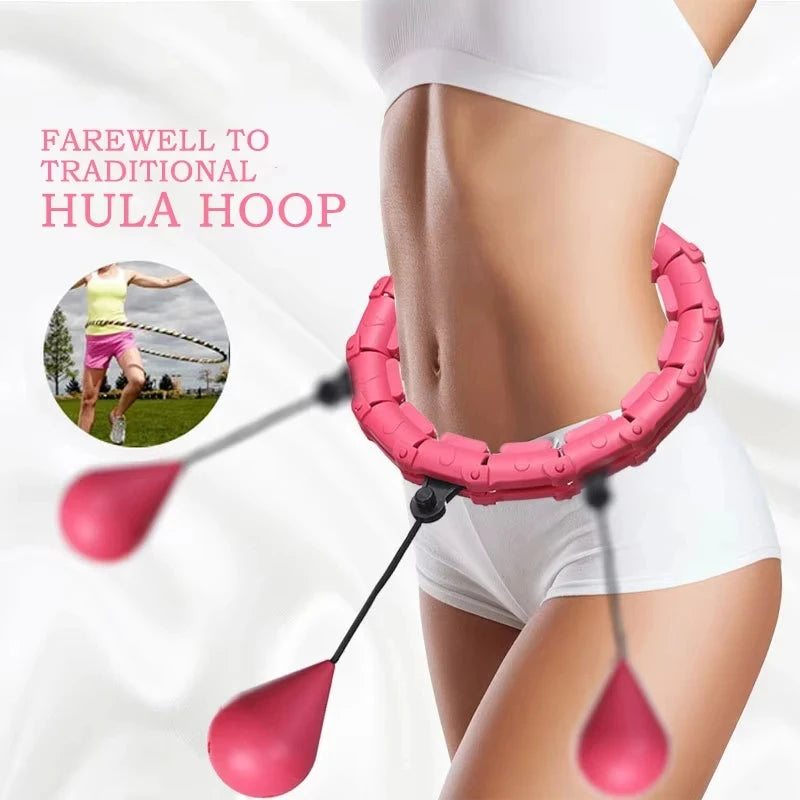 Weighted Hula Hoop for Adults With Detachable 24 Links