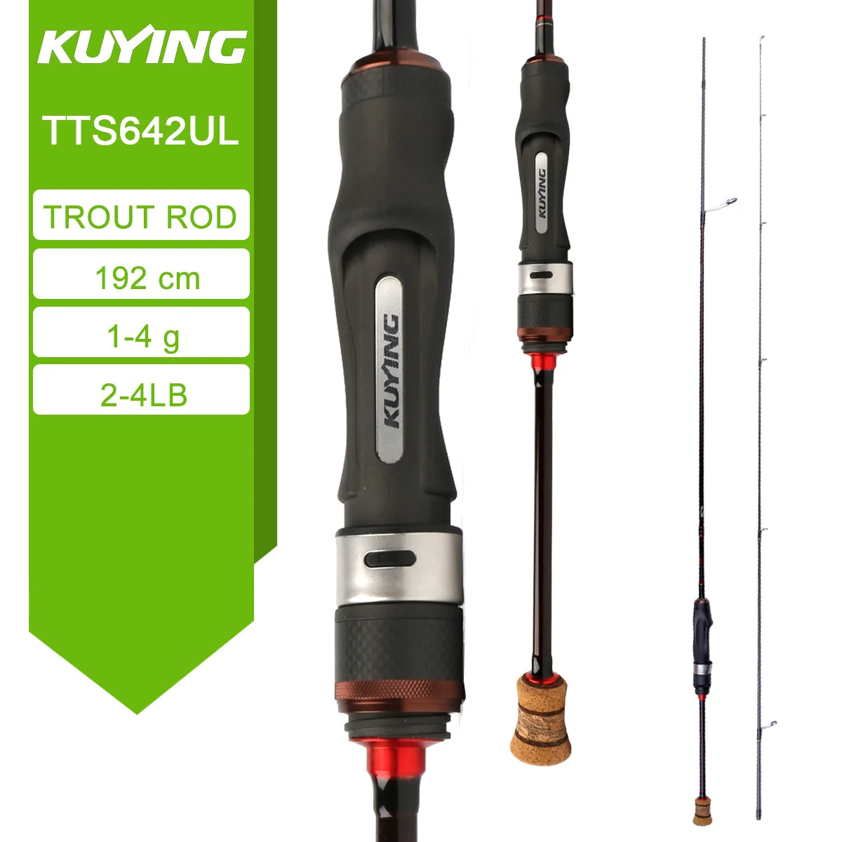 Kuying Teton LUL Fishing Rod Carbon Spinning Casting