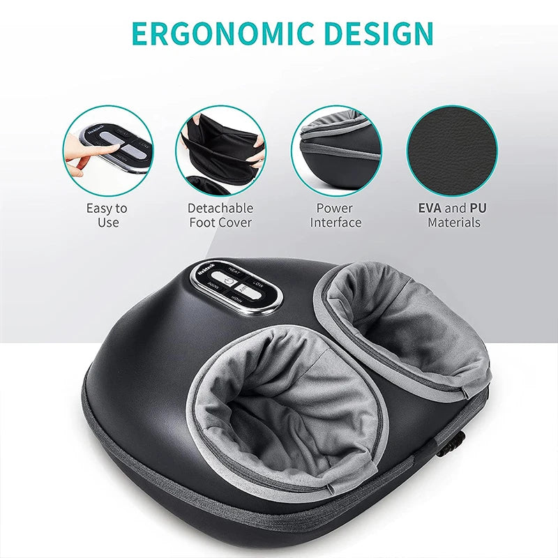 Nekteck Foot Massager With Heating Therapy And Shiatsu Air Compression