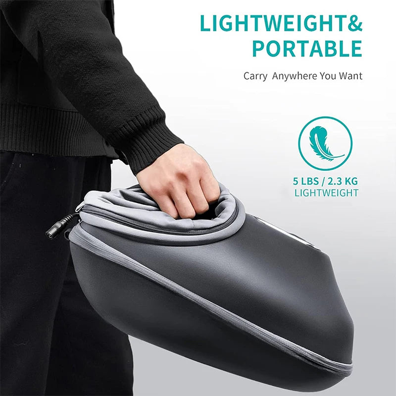 Nekteck Foot Massager With Heating Therapy And Shiatsu Air Compression