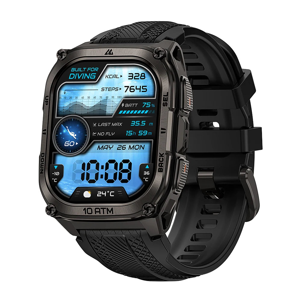 Kospet Tank M4 Smart Watch With 6-Sat GPS And Waterproof