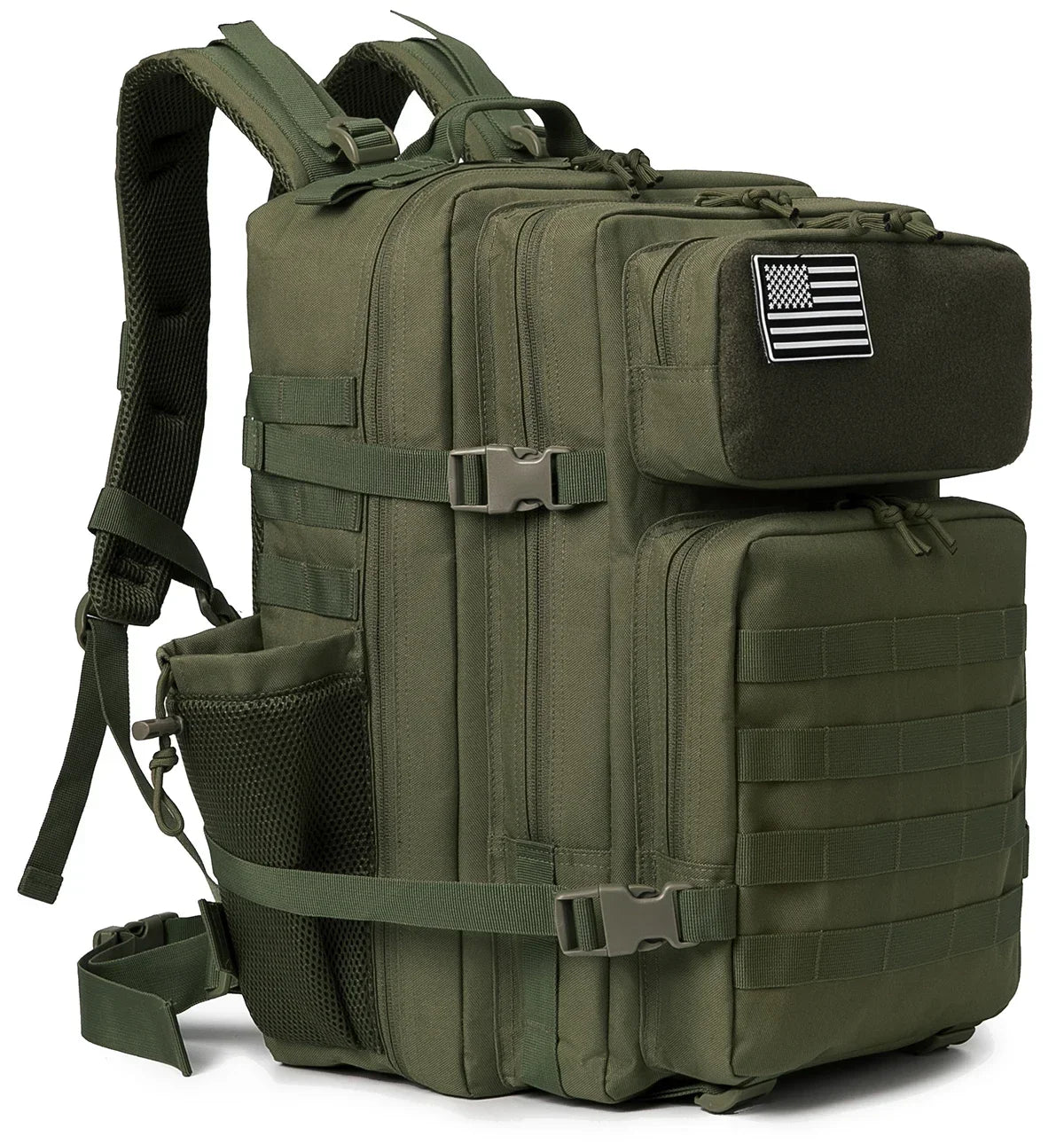 ReFire Gear Tactical Backpack With Bottle Holder For Outdoor Travel