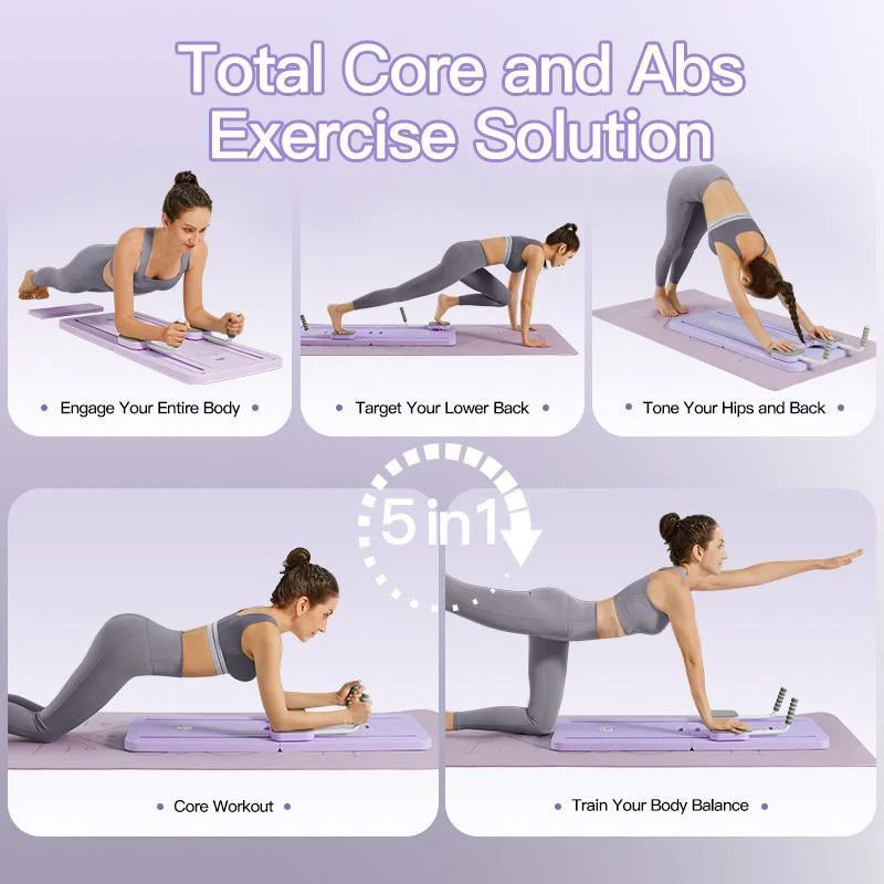 UMAY Multifunctional Pilates Board for Core and Full Body Training