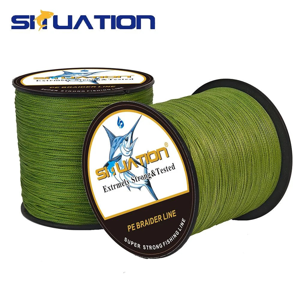 Ultra-Strong 4 Strand Braided Fishing Line 300 Meters