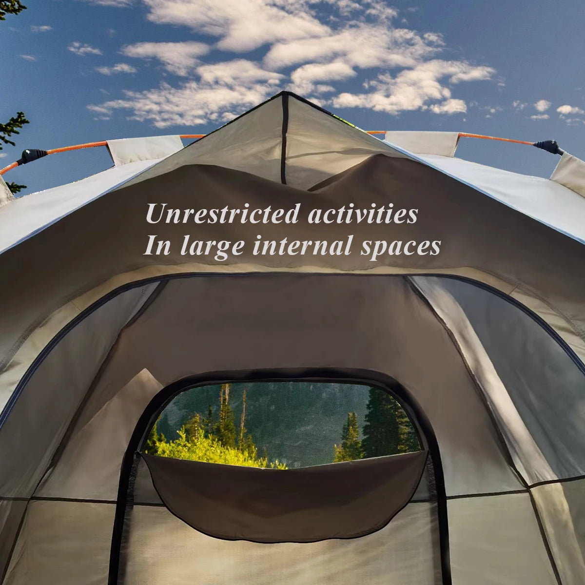 Pakicetus Outdoor Automatic Quick Opening Tent Rainproof Sunproof Shelter