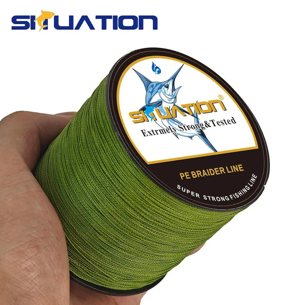 Ultra-Strong 4 Strand Braided Fishing Line 300 Meters