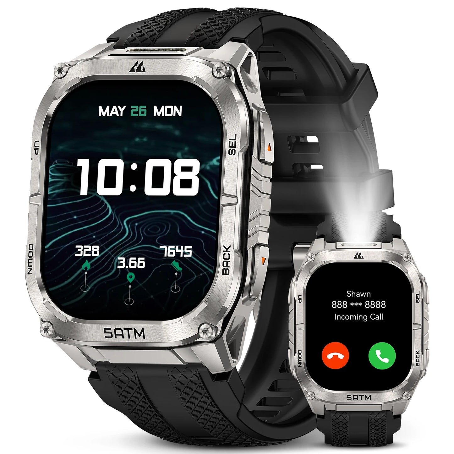 Kospe Tank M4C Advanced GPS Smartwatch With Health Tracking