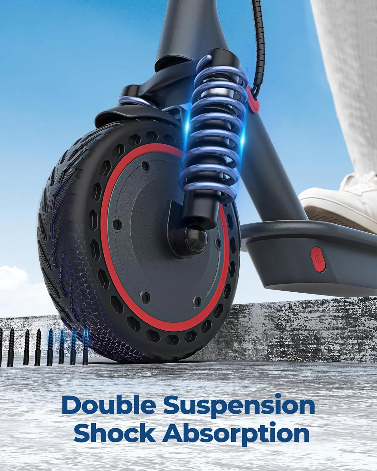 AOVOPRO AP07 Electric Scooter With App Control And Foldable
