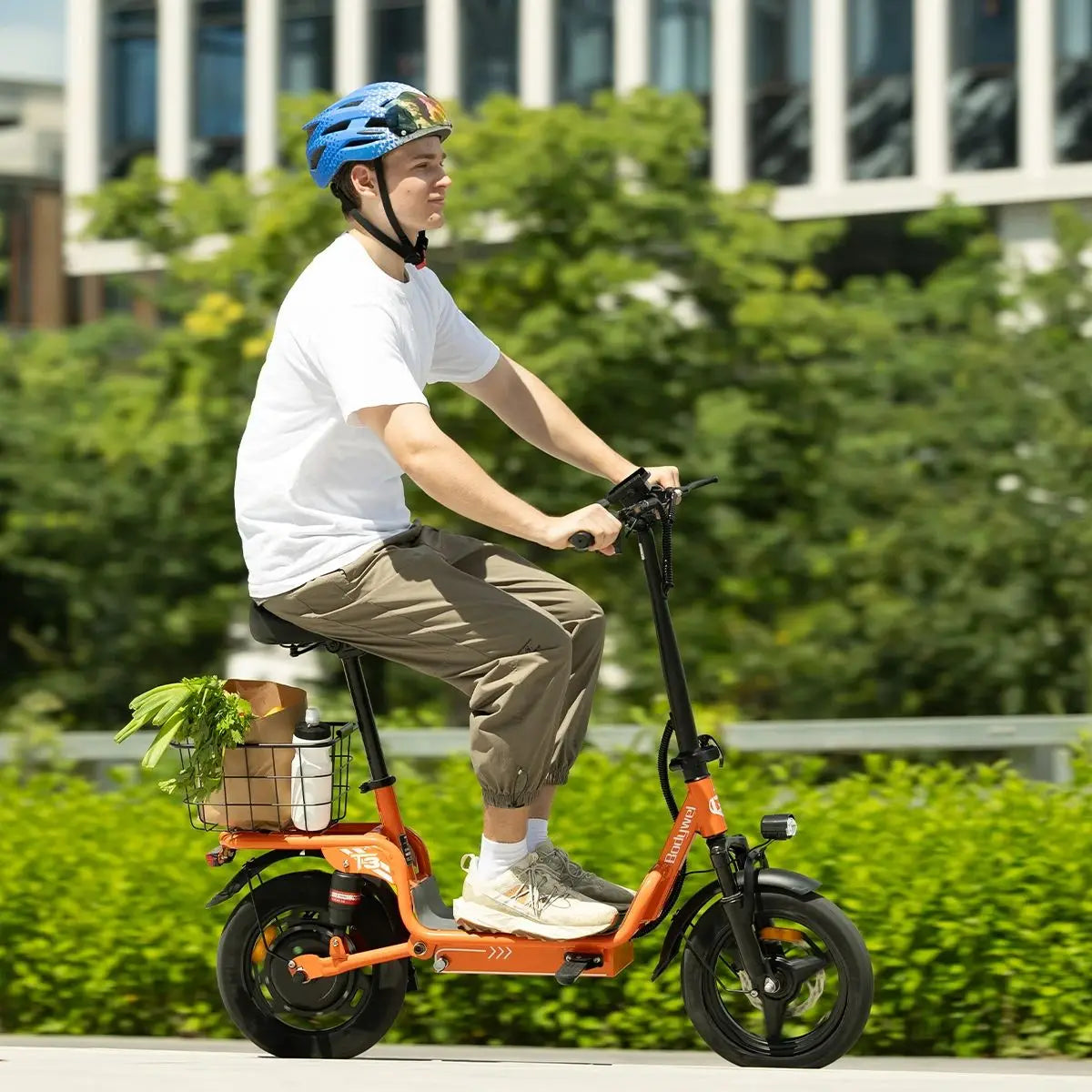 Bodywel T3 Electric Bike For Adults Foldable Fat Tire E Bike With Seat