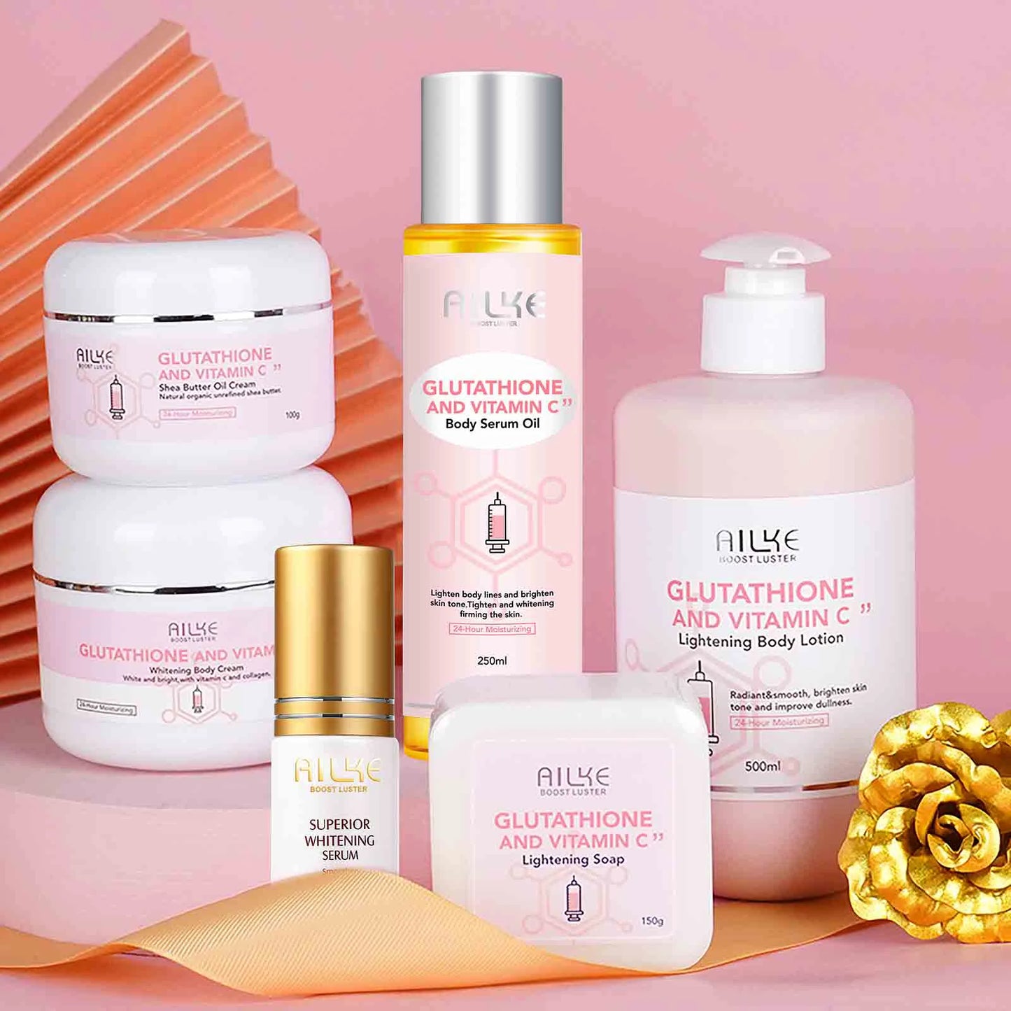 AILKE Whitening Skin Care Cream With Glutathione And Shea Butter