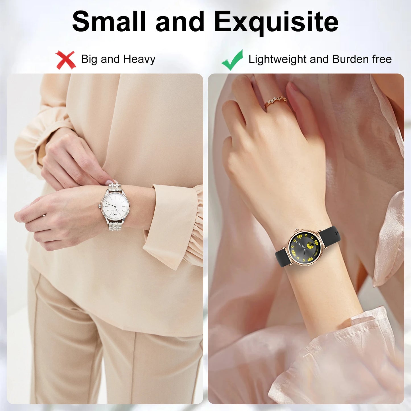INNOFOVO Smart Watch With Wireless Calls For iPhone And Android Sport Modes