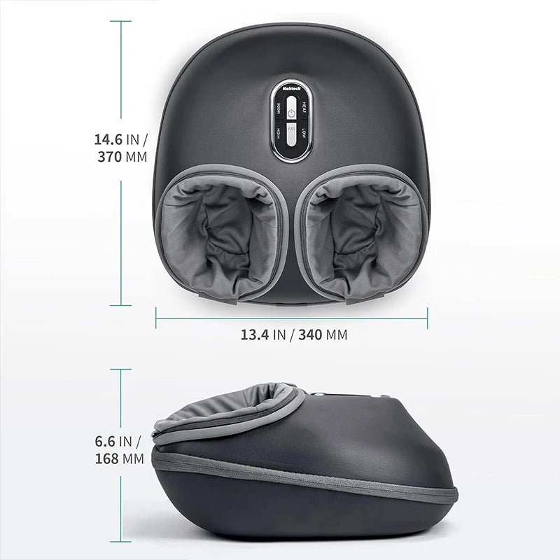 Nekteck Foot Massager With Heating Therapy And Shiatsu Air Compression