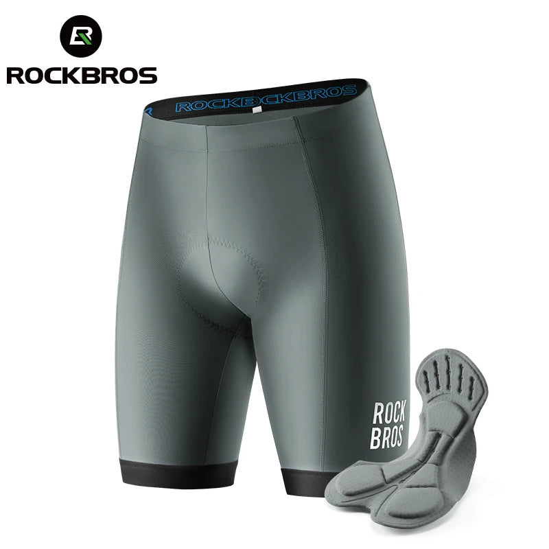 ROCKBROS Men's Cycling Shorts With 3D Gel Pad For MTB