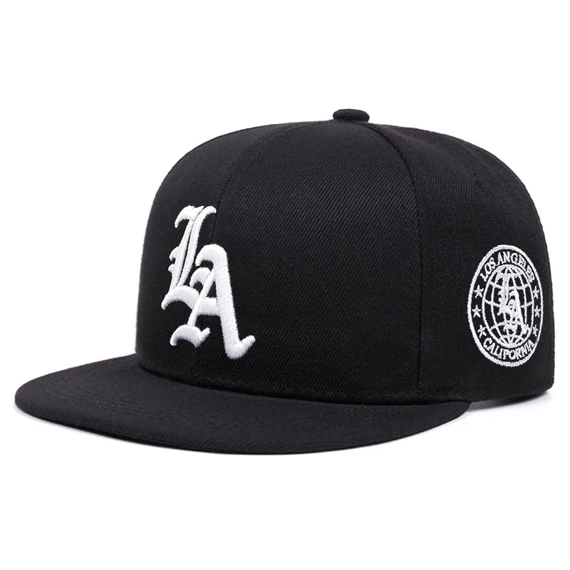 Los Angeles Letter Embroidered Baseball Cap For Outdoor Sun Protection