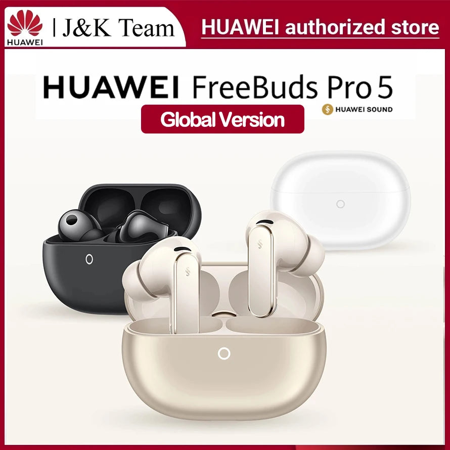 Huawei FreeBuds Pro 5 Wireless Earbuds With AI Noise Cancelling